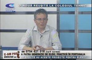 O NOUĂ REUŞITĂ LA COLEGIUL TEHNIC