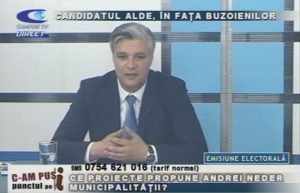 CANDIDATUL ALDE, ÎN FAŢA BUZOIENILOR