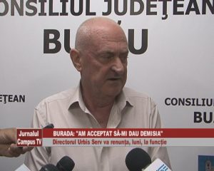BURADA: "AM ACCEPTAT SĂ-MI DAU DEMISIA". DIRECTORUL URBIS SERV VA RENUNŢA, LUNI, LA FUNCŢIE