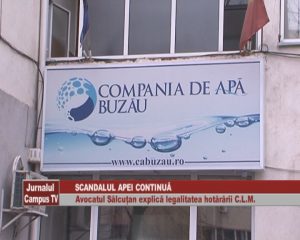 SCANDALUL APEI CONTINUĂ. AVOCATUL SĂLCUŢAN EXPLICĂ LEGALITATEA HOTĂRÂRII C.L.M.