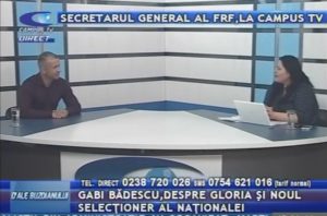 SECRETARUL GENERAL AL FRF, LA CAMPUS TV