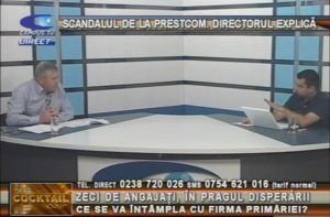 SCANDALUL DE LA PRESTCOM. DIRECTORUL EXPLICĂ