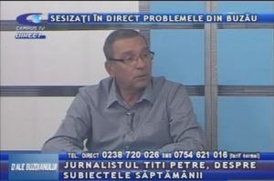 PROBLEMELE DIN BUZĂU, SESIZATE LA CAMPUS TV