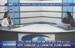 OTILIA ANDRONE VREA SĂ FIE PARLAMENTAR DE BUZĂU