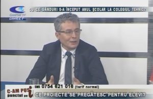 CU CE GÂNDURI S-A ÎNCEPUT ANUL ŞCOLAR LA COLEGIUL TEHNIC?