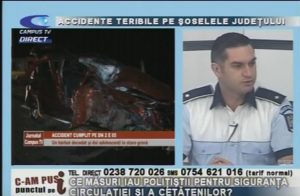 ACCIDENTE TERIBILE PE ŞOSELELE JUDEŢULUI