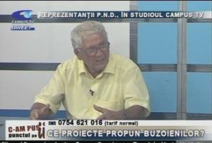 REPREZENTANŢII PND, ÎN STUDIOUL CAMPUS TV