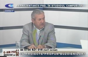 REPREZENTANŢII PND, ÎN STUDIOUL CAMPUS TV
