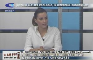 ACŢIUNI ALE RER ECOLOGIC, ÎN INTERESUL BUZOIENILOR