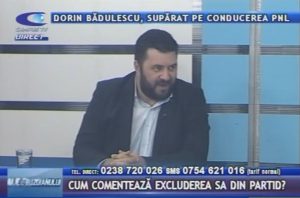 DORIN BĂDULESCU, SUPĂRAT PE CONDUCEREA PNL