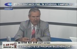 REPREZENTANŢII PND, ÎN STUDIOUL CAMPUS TV