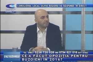 CONSILIERUL LOCAL SILVIU ROŞIORU, LA CAMPUS TV