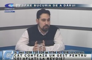 DESPRE BUCURIA DE A DĂRUI