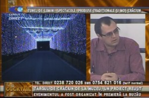 TUNEL DE LUMINI, SPECTACOLE, PRODUSE TRADIŢIONALE ŞI MOŞ CRĂCIUN