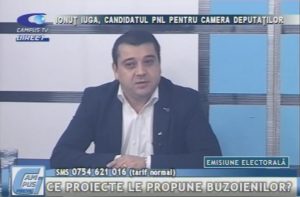 IONUŢ IUGA, CANDIDATUL PNL PENTRU CAMERA DEPUTAŢILOR
