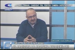 ANTONEL TĂNASE, CANDIDAT PNL PENTRU CAMERA DEPUTAŢILOR