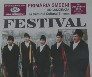 FESTIVAL DE COLINDE. COPIII DIN SMEENI SE PREGĂTESC SĂ-L ÎNTÂMPINE PE MOŞ CRĂCIUN