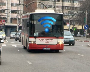 INTERNET GRATUIT, ÎN AUTOBUZELE TRANS-BUS. WIRELESS PE TRASEELE 3 ŞI 4, DIN MUNICIPIU