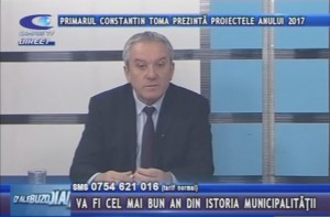 PRIMARUL CONSTANTIN TOMA PREZINTĂ PROIECTELE ANULUI 2017