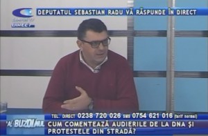 DEPUTATUL SEBASTIAN RADU, LA CAMPUS TV