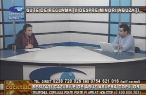 SUTE DE RECLAMAŢII DESPRE MINORI ABUZAŢI