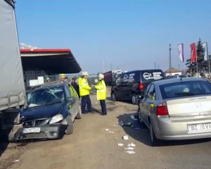 ACCIDENT RUTIER, PE VARIANTĂ. NEATENTIA, PRINCIPALA CAUZĂ