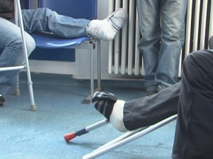 AGLOMERAŢIE LA ORTOPEDIE. PRIMA ZĂPADĂ, PRIMUL VAL DE FRACTURI