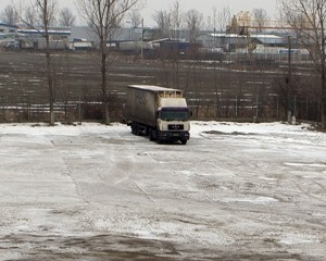 PARCARE PENTRU TIR-URI LA TRANSBUS. ARE O CAPACITATE DE 60 DE LOCURI