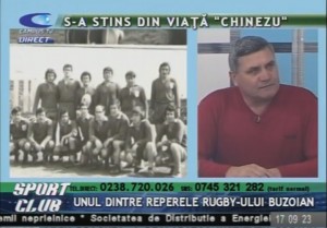 S-A STINS DIN VIAŢĂ "CHINEZU", UNUL DINTRE REPERELE RUGBY-ULUI BUZOIAN