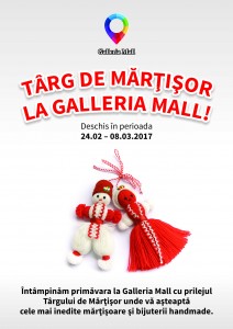 TÂRG DE MĂRŢIŞOR LA GALLERIA MALL!