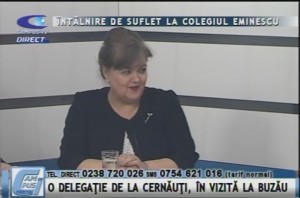 ÎNTÂLNIRE DE SUFLET LA COLEGIUL EMINESCU