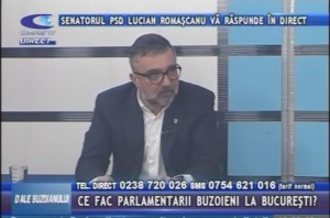 SENATORUL PSD LUCIAN ROMAŞCANU, LA CAMPUS TV