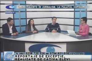 TINERE TALENTE ÎN JURNALISM, LA PALATUL COPIILOR
