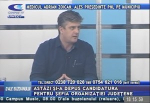 MEDICUL ADRIAN ZOICAN, ALES PREŞEDINTE PNL PE MUNICIPIU