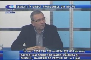 PROBLEMELE DIN BUZĂU, SESIZATE LA CAMPUS TV