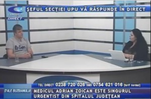 ŞEFUL SECŢIEI UPU, LA CAMPUS TV