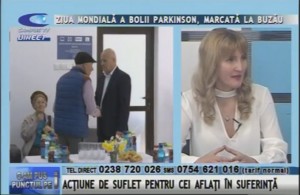 ZIUA MONDIALĂ A BOLII PARKINSON, MARCATĂ LA BUZĂU