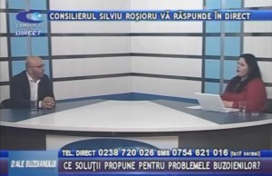 CONSILIERUL SILVIU ROŞIORU, LA CAMPUS TV