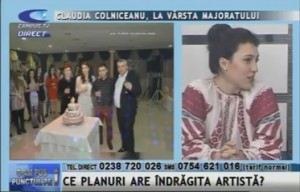 CLAUDIA COLNICEANU, LA VÂRSTA MAJORATULUI