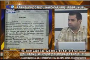 PĂRINŢII CU COPII CU HANDICAP, PUŞI PE DRUMURI