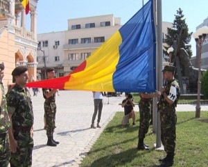 ZIUA TRICOLORULUI NAŢIONAL. DRAPELUL A FOST RIDICAT PE CATARGUL BUZĂULUI