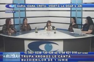 DARIA IOANA CREŢU, VEDETĂ LA DOAR 6 ANI