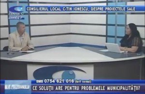 CONSILIERUL CONSTANTIN IONESCU, DESPRE PROIECTELE SALE