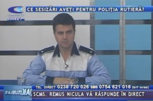 SESIZĂRI CĂTRE POLIŢIA RUTIERĂ
