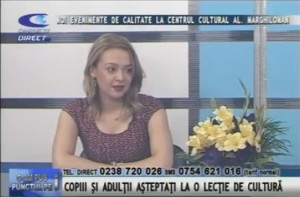 NOI EVENIMENTE DE CALITATE LA CENTRUL CULTURAL "AL. MARGHILOMAN"