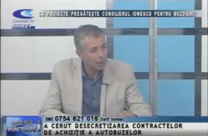 CE PROIECTE PREGĂTEŞTE CONSILIERUL IONESCU PENTRU BUZOIENI?