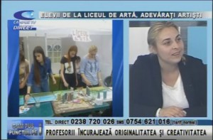 ELEVII DE LA LICEUL DE ARTE, ADEVĂRAŢI ARTIŞTI