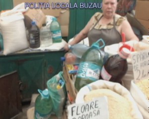 ACŢIUNI DE AMPLOARE ALE POLIŢIŞTILOR LOCALI. ALCOOL CONFISCAT ÎN FOSTA PIAŢĂ B90