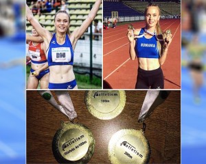 VICTORIE LA CAMPIONATELE BALCANICE U20. TREI MEDALII DE AUR  PENTRU MARINA BABOI