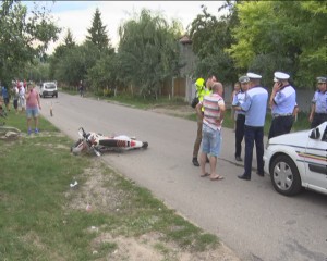 ACCIDENT LA POŞTA CÂLNĂU. FIUL UNUI OM DE AFACERI, GRAV RĂNIT